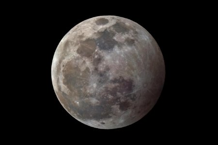 Penumbral Lunar Eclipse on January 10, 2020 photo