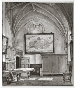 Jacobi Kerkenkamer door Gerrit Lamberts (1823)