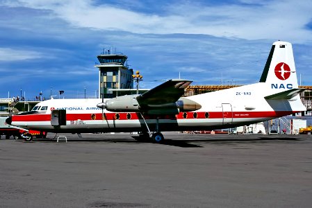 NAC - National Airways Corporation Fokker F-27 500 ZK-NAO