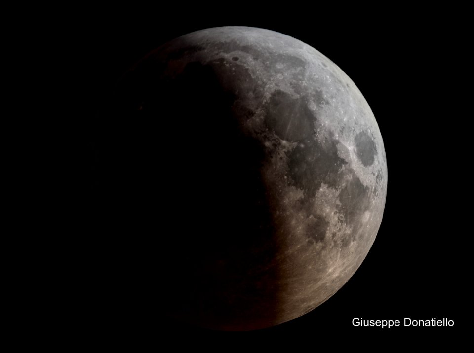 Total Lunar Eclipse 21-01-2019 (partial) HDR