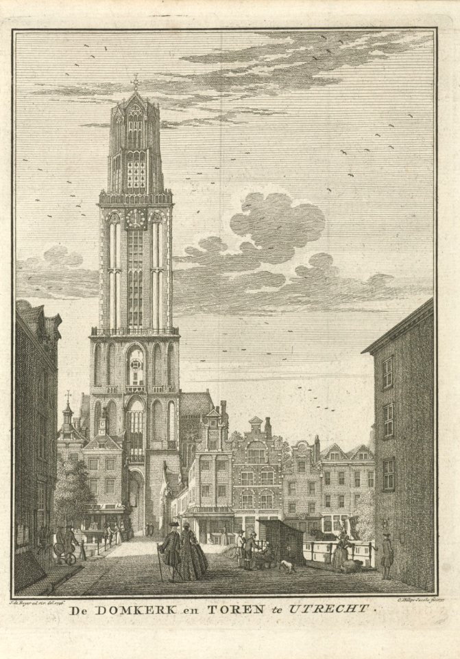 Domkerk door Jan de Beijer (1757) 