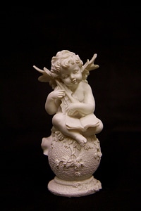 Ceramic figure angel