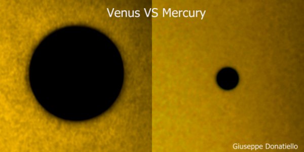 Venere - Mercurio cut photo