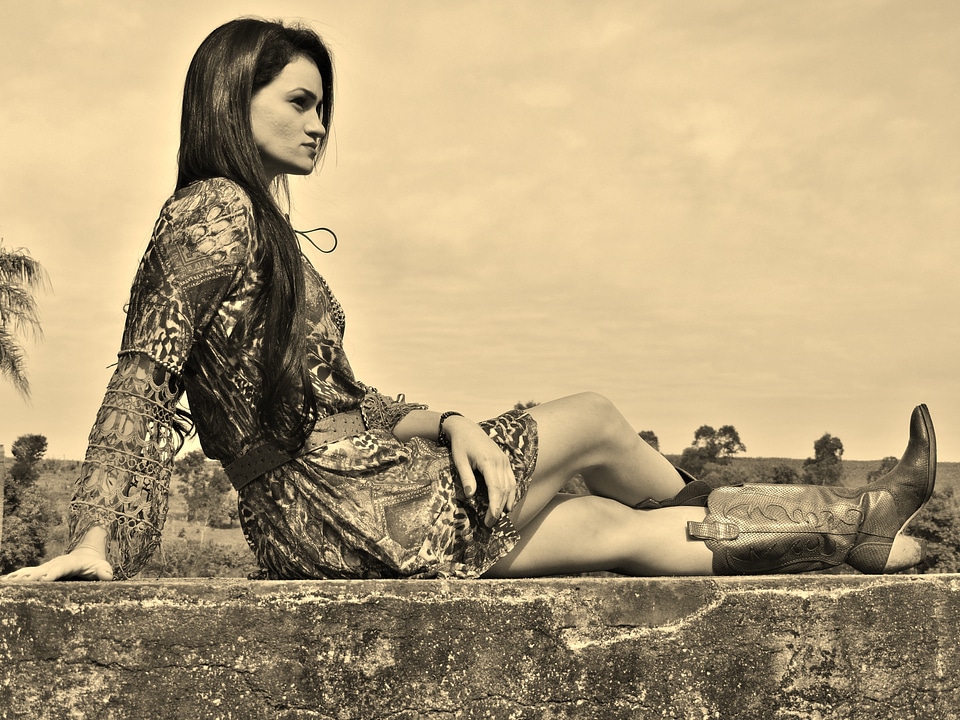Sitting staring into nothing cowgir