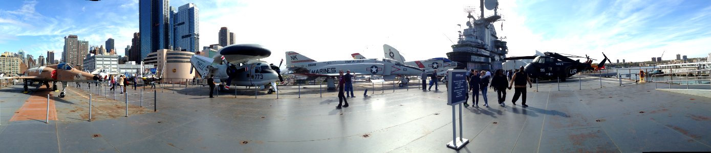 Aboard the Intrepid Air & Space Museum
