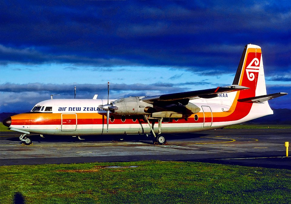Air New Zealand Fokker F-27 100 ZK-NAA