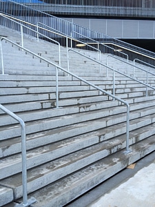 Staircase concrete steel