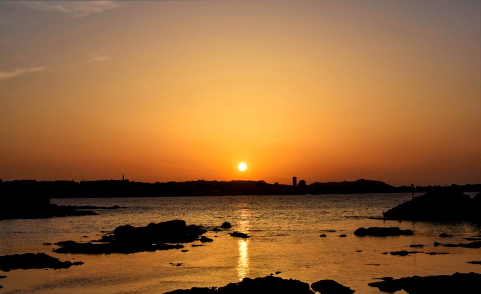 Atardecer en A Coruña. Spain