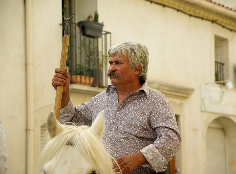 Camargue gardian village festival