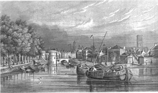 Weerdpoort en de Oude Rijn photo