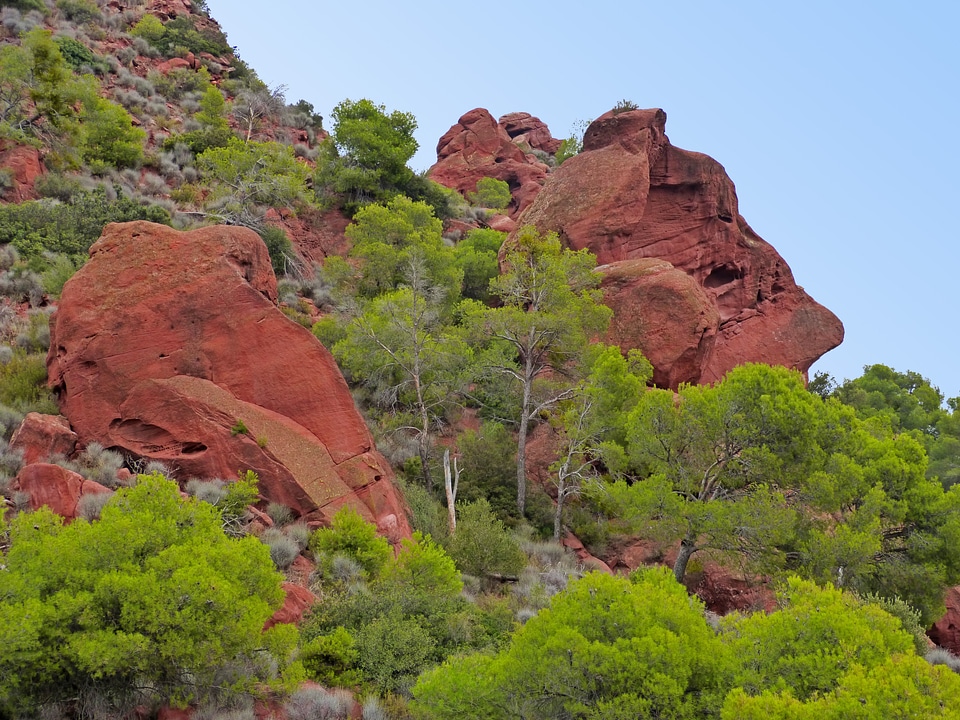 Forms erosion priorat