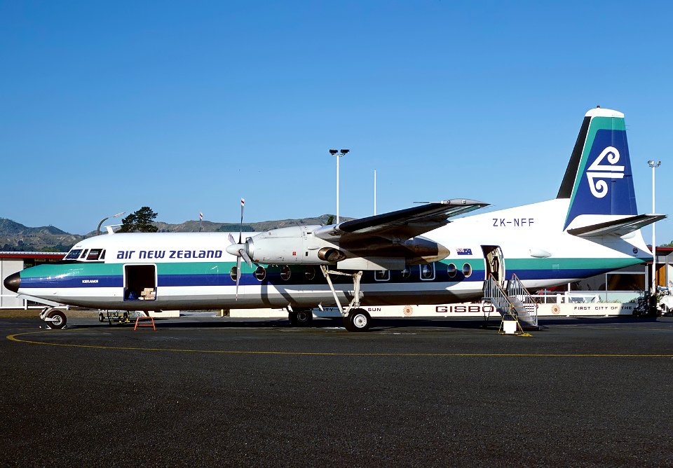 Air New Zealand Fokker F-27 500 ZK-NFF
