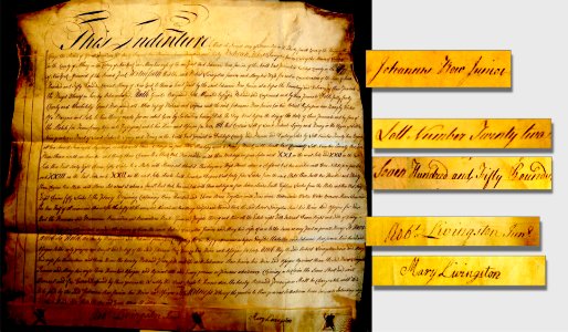 1760 Livingston Rowe Deed