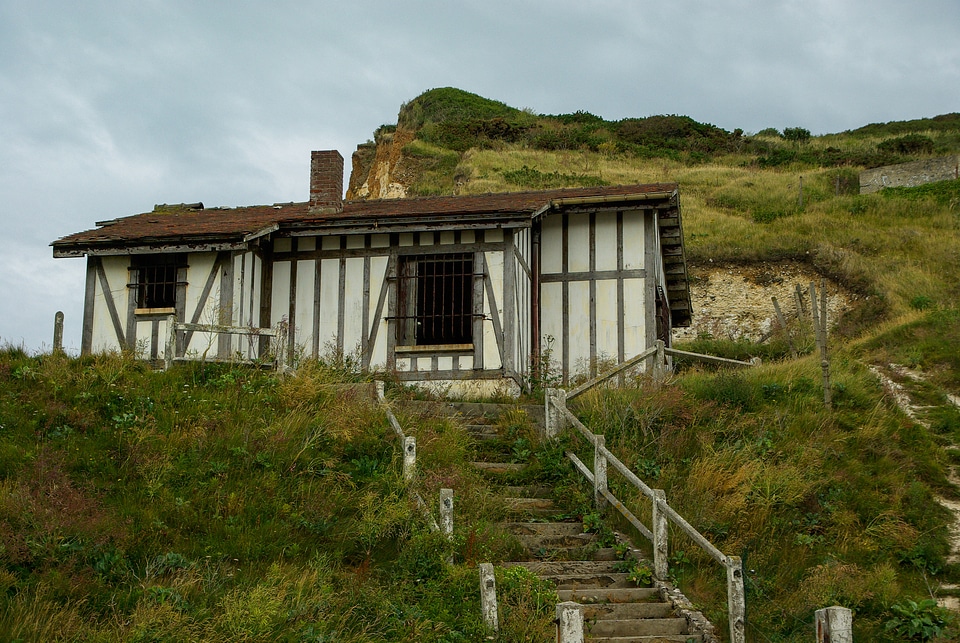 Cliffs architecture timbered house