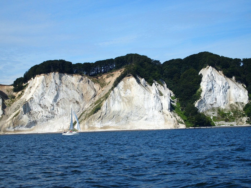 Sailing yacht island mön denmark