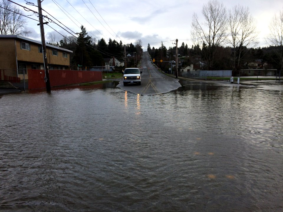 Flooded.Arterial Street.next.to.School ByStellaCollier2015