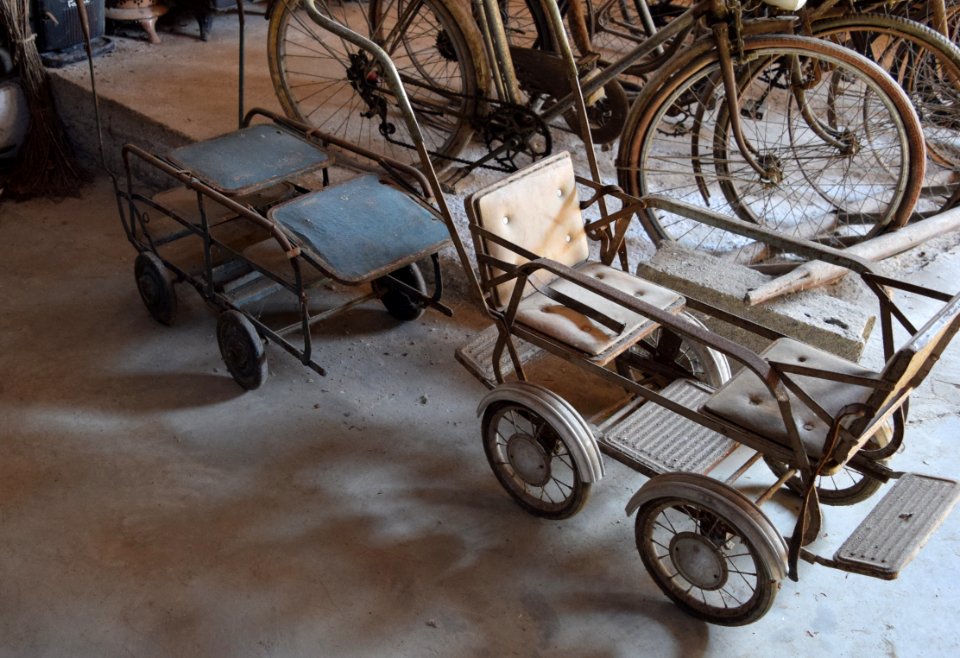 Promenade à Parfondeval et visite de son musée des outils anciens