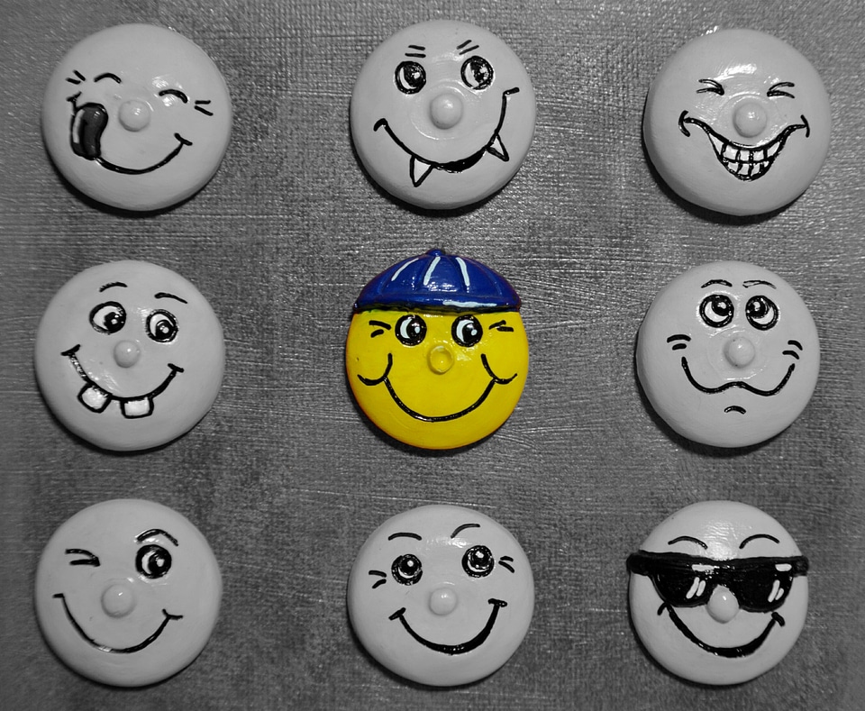 Funny emoticon smilies