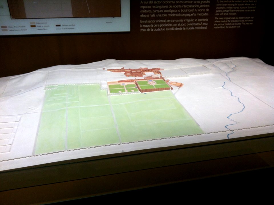 Maqueta del conjunto arqueológico