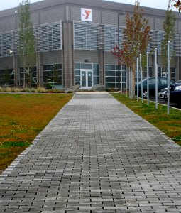 pervious walkway