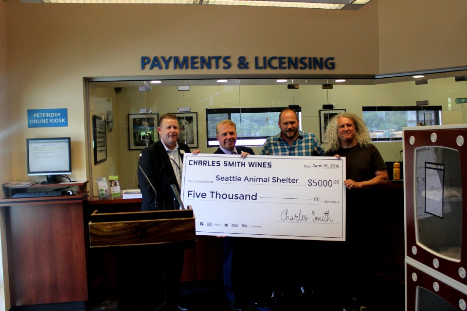 Charles Smith Wines Jet City Donation