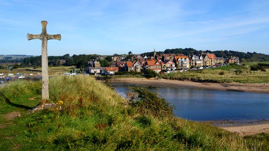 Church Hill Cross at Alnmouth photo