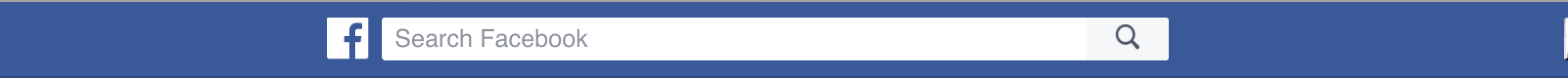 General Facebook Bar