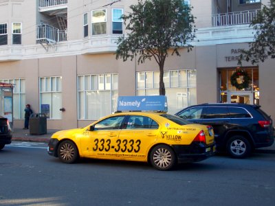 The Yellow cabs of SF photo