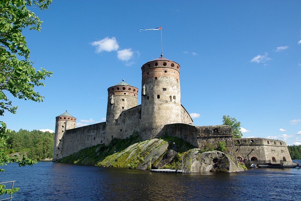 Fortress castle lake