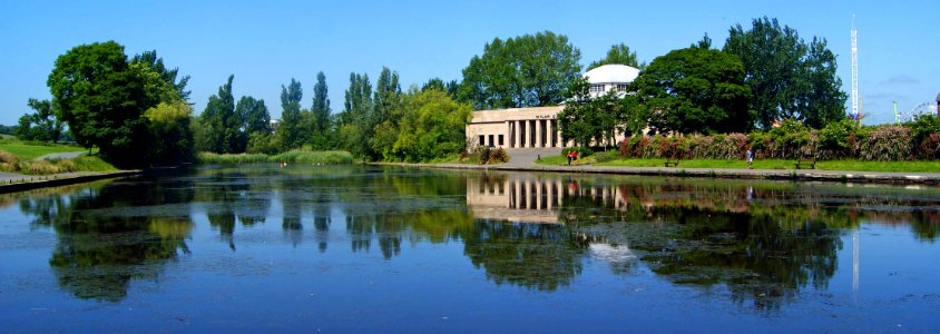 Exhibition lake panorama