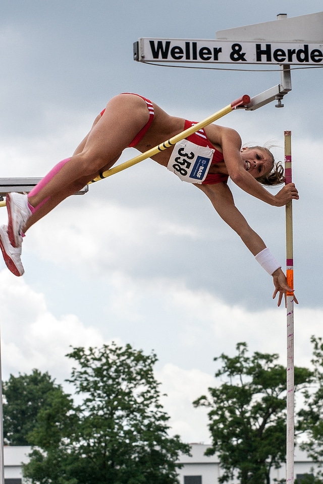Pole vault sport junior gala mannheim