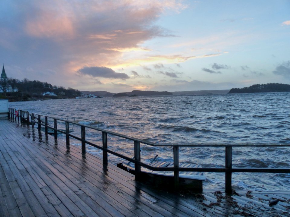 Hövatten vid Kallbadhuset i Ljungskile