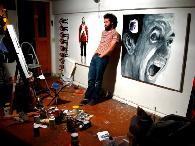 Carlos Alarcón Art Artist study photo