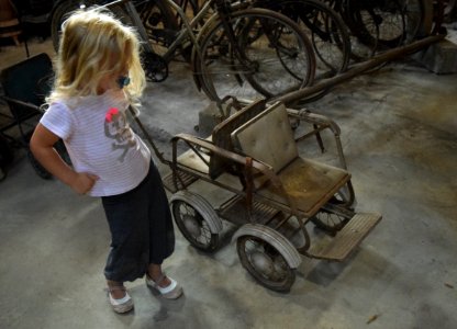 Promenade à Parfondeval et visite de son musée des outils anciens