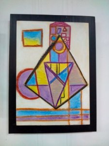 Nablus, Children's Centre and Library: Futurist art