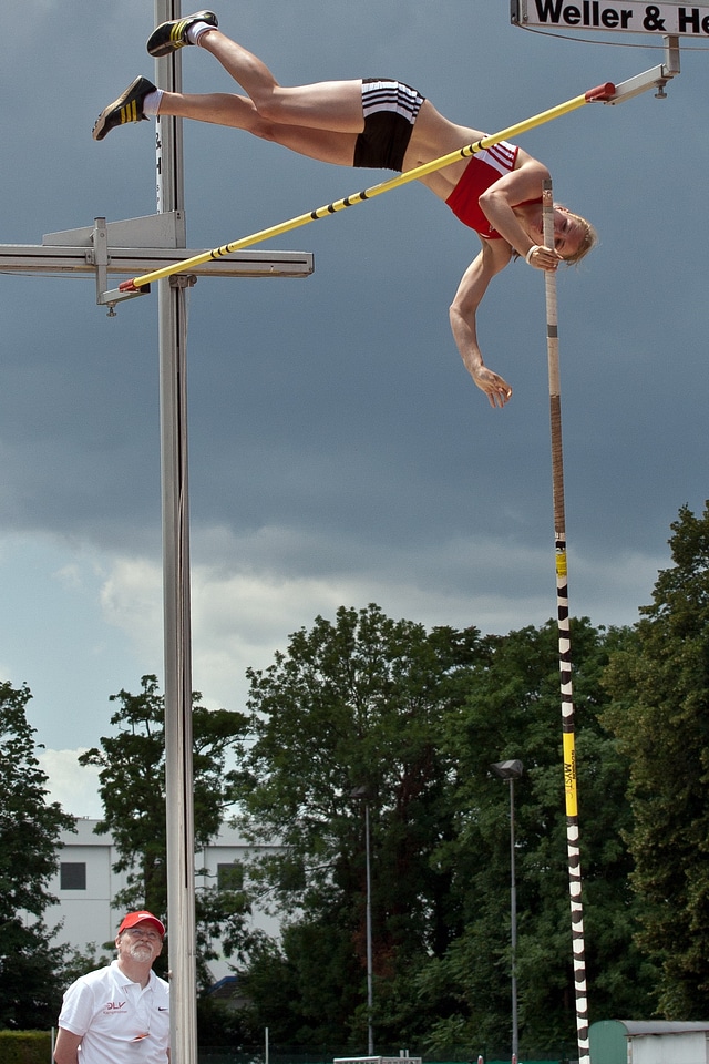 Pole vault sport junior gala mannheim