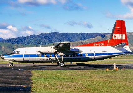 New Zealand Ministry of Transport Fokker F-27 200 ZK-DCB