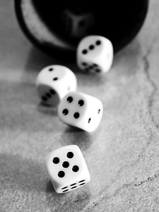 Craps points numbers eyes