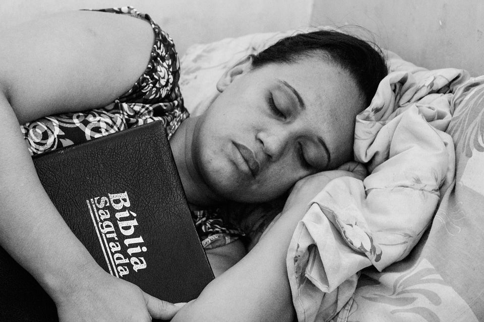 Sleeping bible love