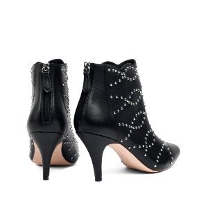 SARGOSSA Diva Black Nappa w.Silver Studs  $395  £275  €360