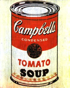 andy warhol 32 campbell's soup cans photo