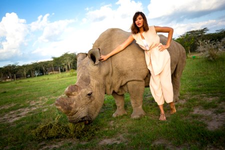 2015 05 22 Nargis Fakhri Ol Pejeta JPEG RESIZED 0010 photo