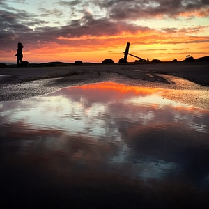 Sweden varberg reflection photo