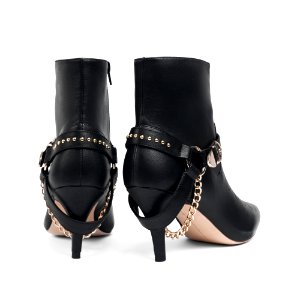 SARGOSSA Guns & Glitter Black Nappa w.Gold  $395  £275   €360