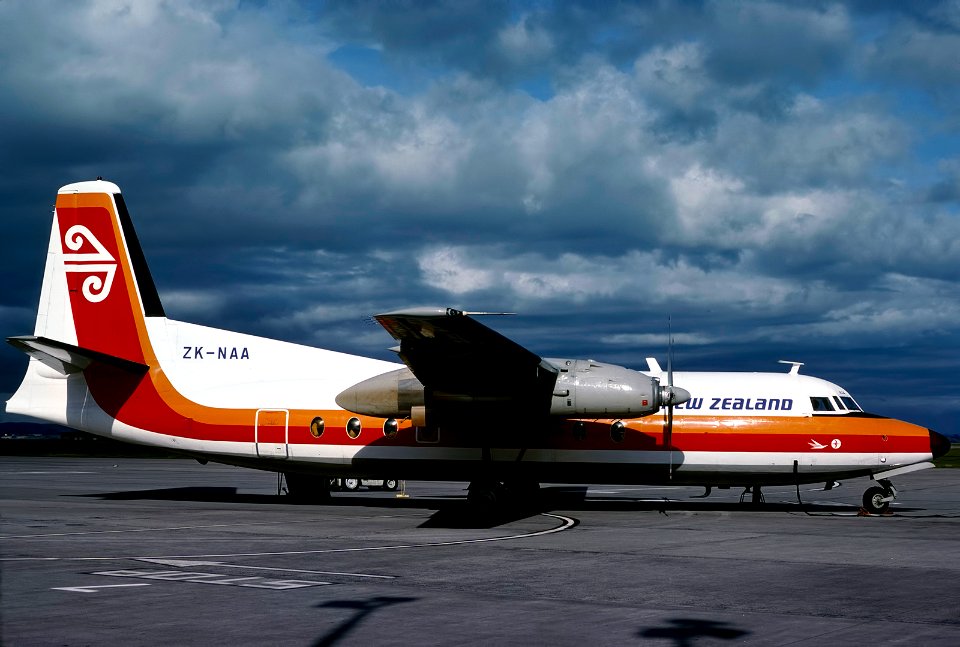 Air New Zealand Fokker F-27 100 ZK-NAA