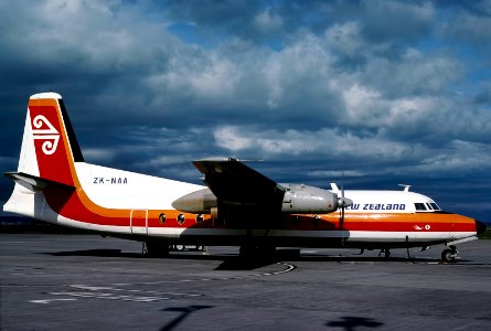 Air New Zealand Fokker F-27 100 ZK-NAA