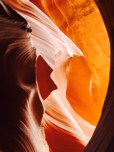 Sandstone canyon antelope photo
