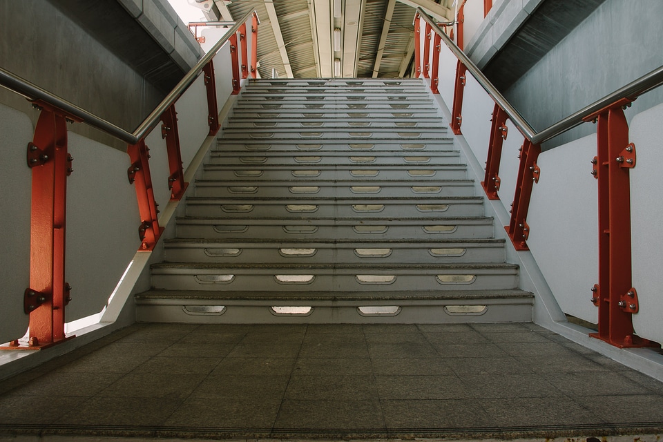 Stairway stairs subway photo