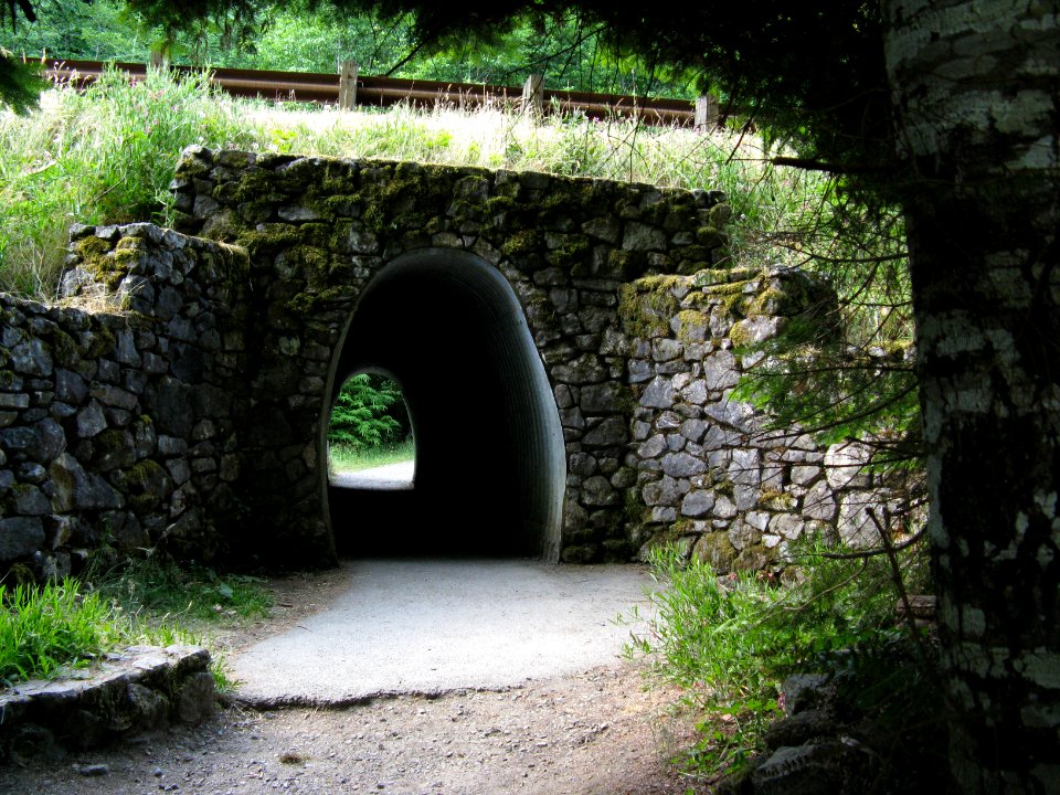 Merrymere trail Crescent lake underpass NPS Photo