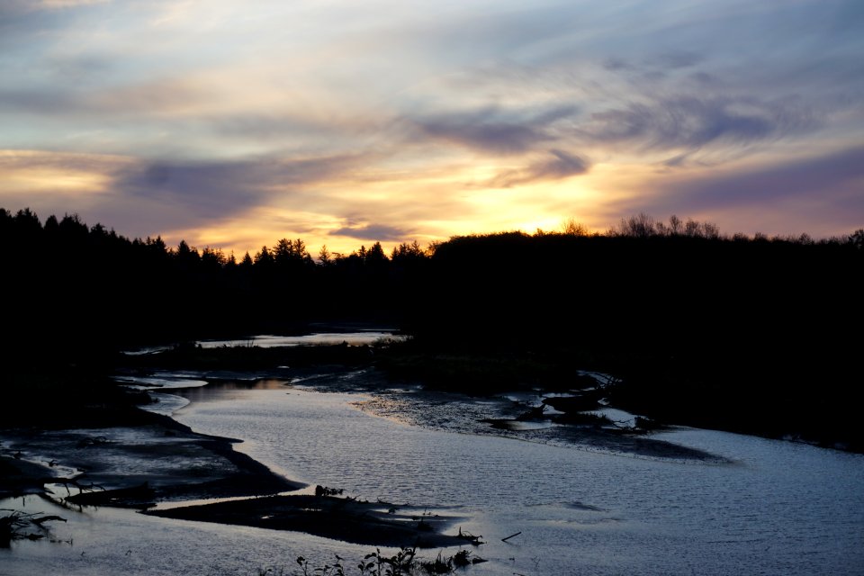 clouds orange yellow sunrise quillayute river d archuleta 2015